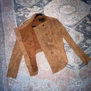 BCBGMaxAzria Brown Suede Jacket